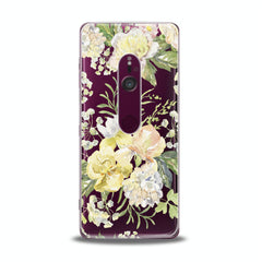 Lex Altern TPU Silicone Sony Xperia Case Sensitive Floral Theme