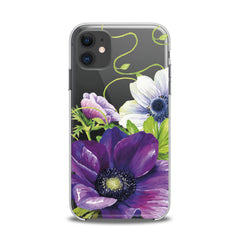 Lex Altern TPU Silicone iPhone Case Purple Flower