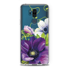 Lex Altern TPU Silicone LG Case Purple Flower