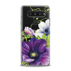 Lex Altern TPU Silicone LG Case Purple Flower