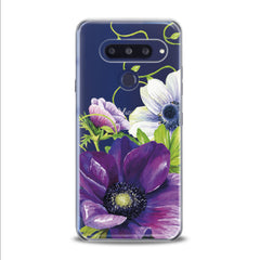 Lex Altern TPU Silicone LG Case Purple Flower