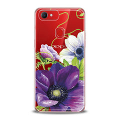 Lex Altern TPU Silicone Oppo Case Purple Flower