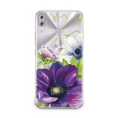 Lex Altern TPU Silicone Asus Zenfone Case Purple Flower