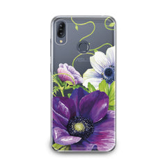 Lex Altern TPU Silicone Asus Zenfone Case Purple Flower