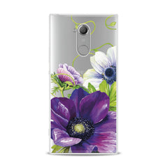 Lex Altern Purple Flower Sony Xperia Case