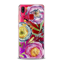 Lex Altern TPU Silicone VIVO Case Colorful Tea Rose