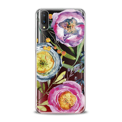 Lex Altern TPU Silicone VIVO Case Colorful Tea Rose