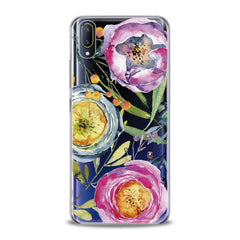 Lex Altern TPU Silicone VIVO Case Colorful Tea Rose