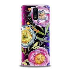 Lex Altern TPU Silicone Oppo Case Colorful Tea Rose