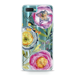 Lex Altern TPU Silicone Oppo Case Colorful Tea Rose