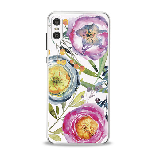 Lex Altern Colorful Tea Rose Motorola Case