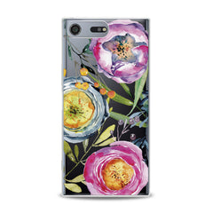 Lex Altern TPU Silicone Sony Xperia Case Colorful Tea Rose