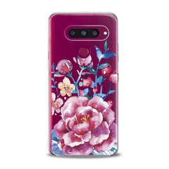 Lex Altern TPU Silicone Phone Case Bright Pink Peonies