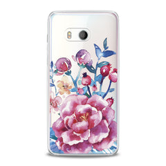 Lex Altern Bright Pink Peonies HTC Case