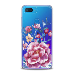 Lex Altern TPU Silicone Xiaomi Redmi Mi Case Bright Pink Peonies