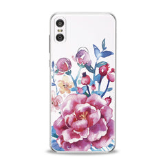 Lex Altern Bright Pink Peonies Motorola Case