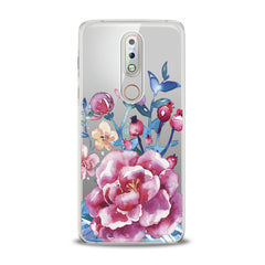 Lex Altern Bright Pink Peonies Nokia Case