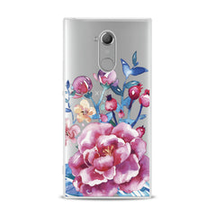 Lex Altern Bright Pink Peonies Sony Xperia Case