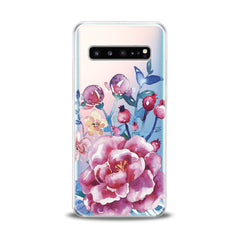 Lex Altern Bright Pink Peonies Samsung Galaxy Case