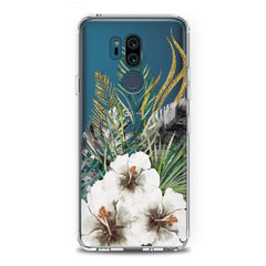 Lex Altern TPU Silicone LG Case White Sudanese Rose