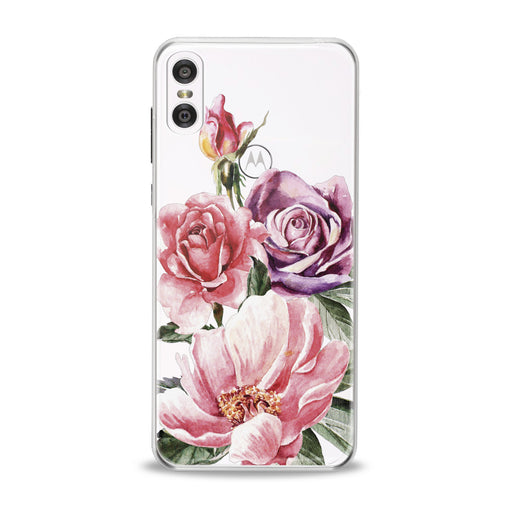 Lex Altern Colorful Floral Bouquet Motorola Case