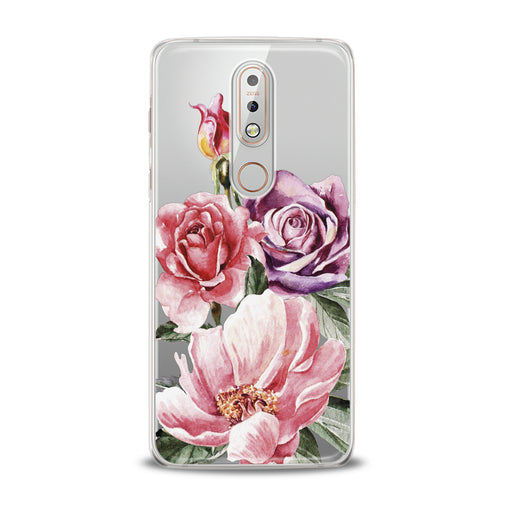 Lex Altern Colorful Floral Bouquet Nokia Case