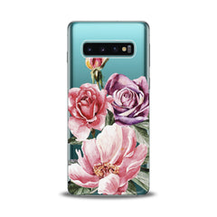 Lex Altern TPU Silicone Samsung Galaxy Case Colorful Floral Bouquet