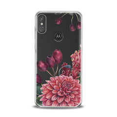 Lex Altern TPU Silicone Motorola Case Beautiful Сhrysanthemum