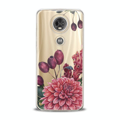 Lex Altern TPU Silicone Motorola Case Beautiful Сhrysanthemum