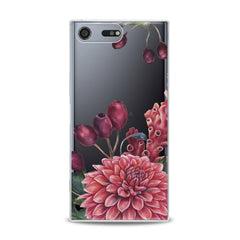 Lex Altern TPU Silicone Sony Xperia Case Beautiful Сhrysanthemum