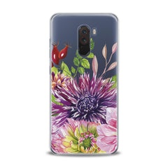 Lex Altern TPU Silicone Xiaomi Redmi Mi Case Purple Сhrysanthemum