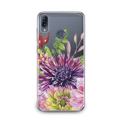 Lex Altern TPU Silicone Asus Zenfone Case Purple Сhrysanthemum