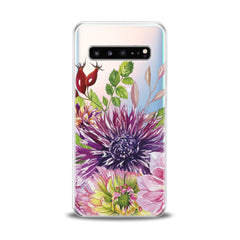 Lex Altern Purple Сhrysanthemum Samsung Galaxy Case