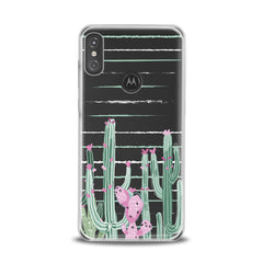 Lex Altern TPU Silicone Motorola Case Cactus Blossom