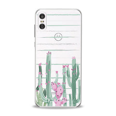 Lex Altern TPU Silicone Motorola Case Cactus Blossom