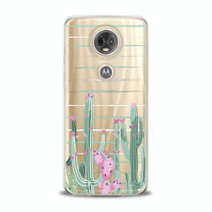 Lex Altern TPU Silicone Motorola Case Cactus Blossom