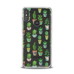 Lex Altern TPU Silicone Motorola Case Decorative Cactuses