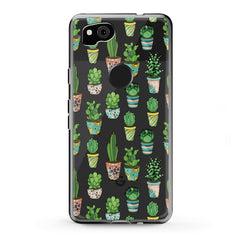 Lex Altern TPU Silicone Google Pixel Case Decorative Cactuses