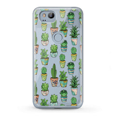 Lex Altern TPU Silicone Google Pixel Case Decorative Cactuses