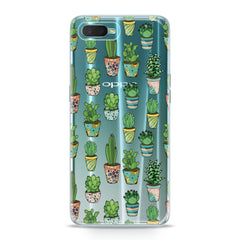 Lex Altern TPU Silicone Oppo Case Decorative Cactuses