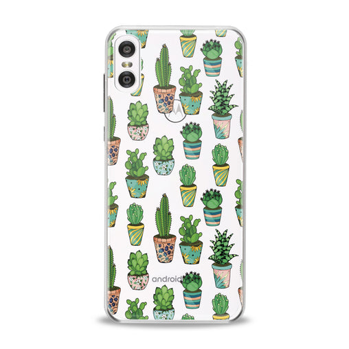 Lex Altern Decorative Cactuses Motorola Case