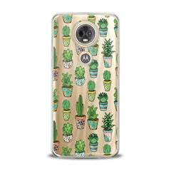 Lex Altern TPU Silicone Motorola Case Decorative Cactuses