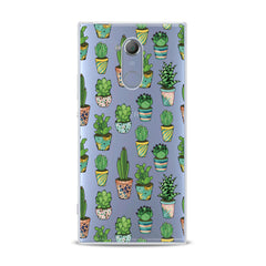 Lex Altern TPU Silicone Sony Xperia Case Decorative Cactuses