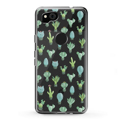 Lex Altern TPU Silicone Google Pixel Case Cute Cactus Patern