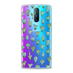 Lex Altern Cute Cactus Patern Oppo Case