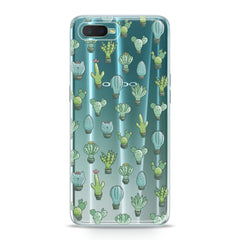 Lex Altern TPU Silicone Oppo Case Cute Cactus Patern