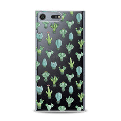 Lex Altern TPU Silicone Sony Xperia Case Cute Cactus Patern