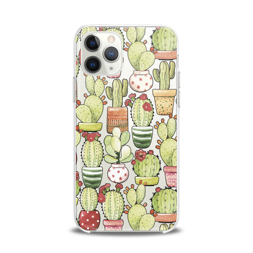 Lex Altern TPU Silicone iPhone Case Funny Cactus Theme