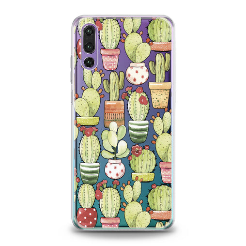 Lex Altern Funny Cactus Theme Huawei Honor Case