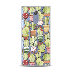 Lex Altern TPU Silicone Sony Xperia Case Funny Cactus Theme